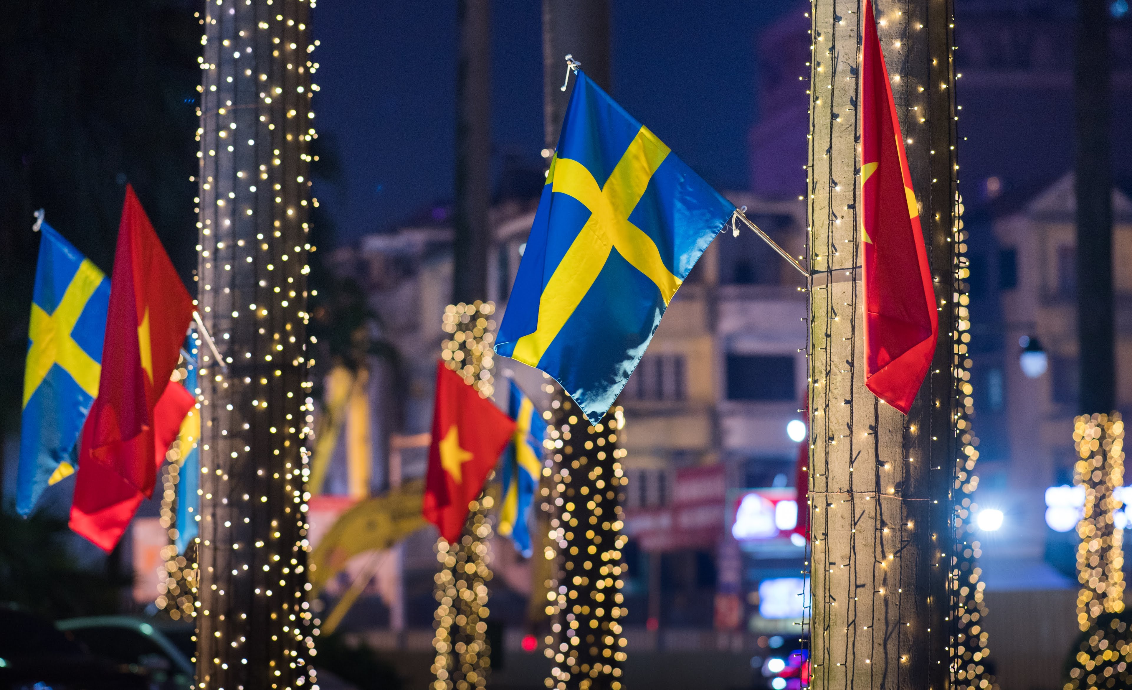 In a Spirit of Nobel - Dinner 2019 hosted by the Swedish Embassy to Vietnam in Hanoi. Sweden and Vietnam celebrate 50 years of diplomatic relations this year.